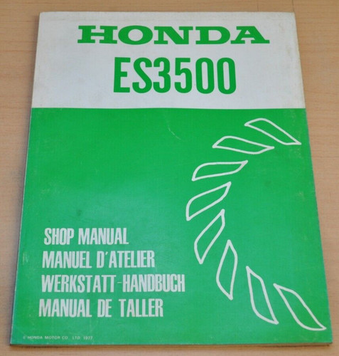 Honda 3500 generator - honda, es