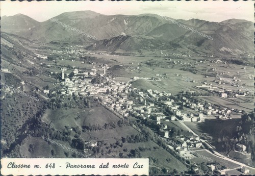 L214 cartolina clusone - cartolina,