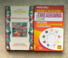 2 libri ENNEAGRAMMA Karen Webb + L'ENNEAGRAMMA E LA PNL Vincenzo Fanelli