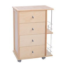 Cassettiera carrello POKER con