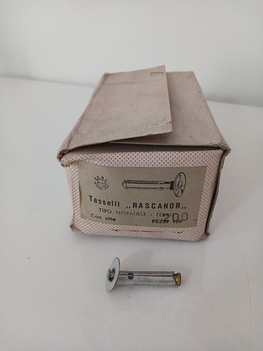Tasselli acciaio mini con vite - mini,