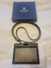 Ettinger cordino in pelle nero