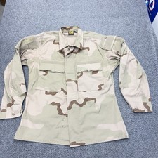 Vtg 90s Military Jacket Large