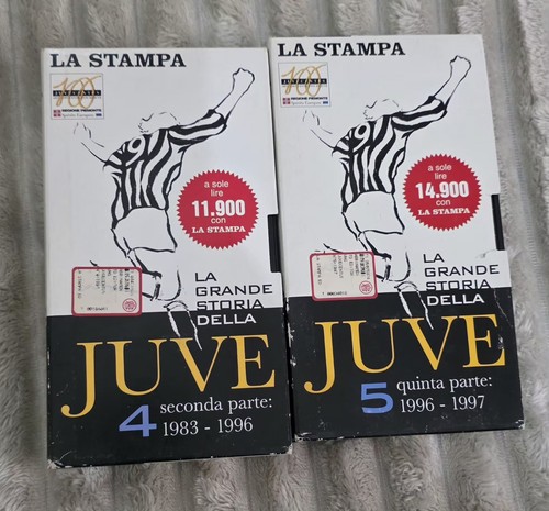 Vhs juventus stampa - vhs, la