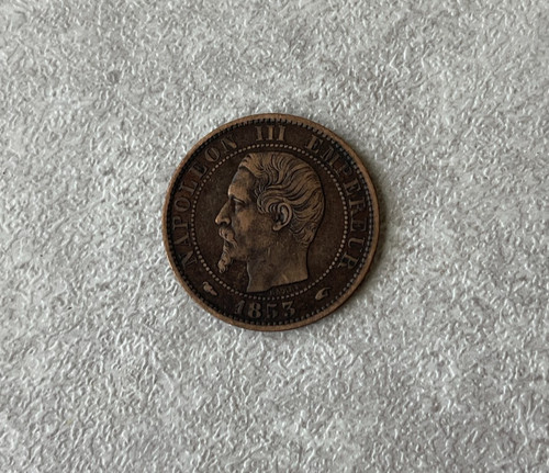 1853 france centimes l2 - france, 5