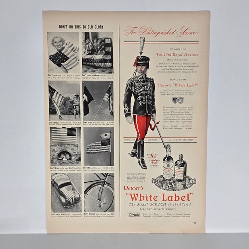1940 dewars white label - 1940,