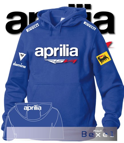 Felpa stampa aprilia rsv4 - stampa,