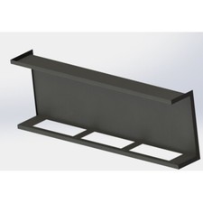 Biocamino Destra e Sinistr 124 orizon camino difettoso trifacciale aperto stufa