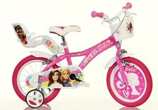 BICI BICICLETTA BAMBINA 4 5 6 7 ANNI BIMBA BARBIE - 14" - 614G-02BA