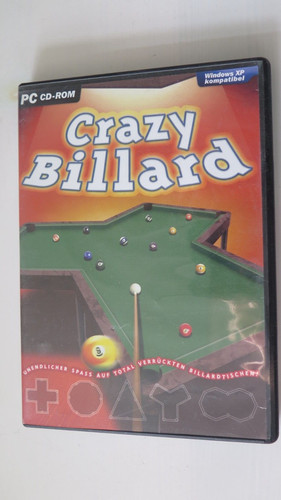 Rom gioco crazy - cd-rom, billard