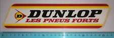 ADESIVO AUTOCOLLANTE VINTAGE AUTO MOTO TUNING PNEUMATICI DUNLOP