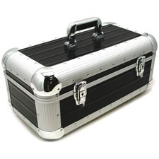 Zomo Recordcase RS-250 XT nero 7" vinile custodia in alluminio per circa 250 singoli