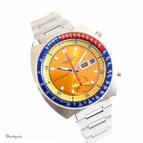 Seiko orange chrono pogue - seiko,