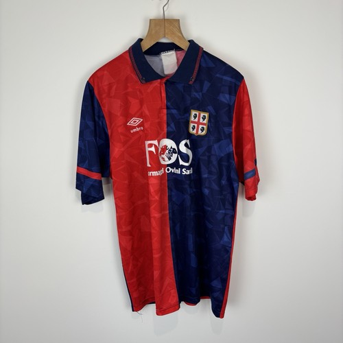 Maglia calcio cagliari 1991 - cagliari, 1991/92