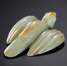 Pendente oiseau jade qing - pendente,