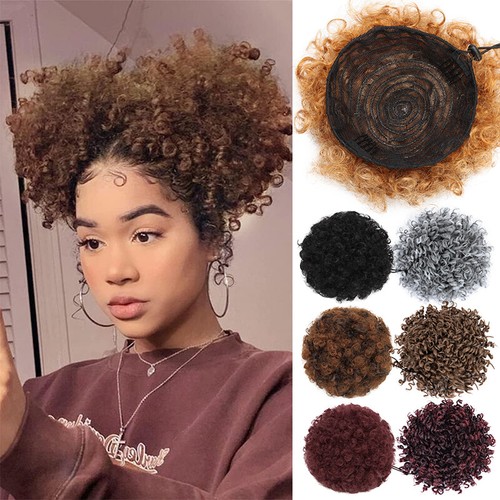 Afro puff clip - con, coulisse