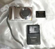 Panasonic LUMIX DMC-TZ10 fotocamera digitale 12x zoom 14,5 MP GPS condizione testata