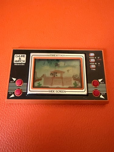 Nintendo game watch fire - nintendo,