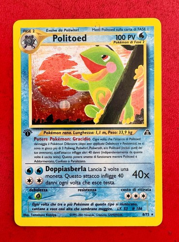 Lotto carte pokemon politoed - lotto,