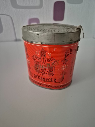 Scatola latta ovale - scatola, di