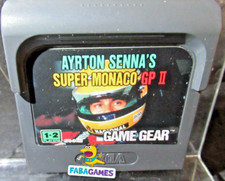 GAME GEAR Ayrton Senna's Super Monaco GP 2 _ per Console SEGA GAME GEAR _ PAL