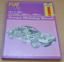 FIAT X1/9  1974 - 1980