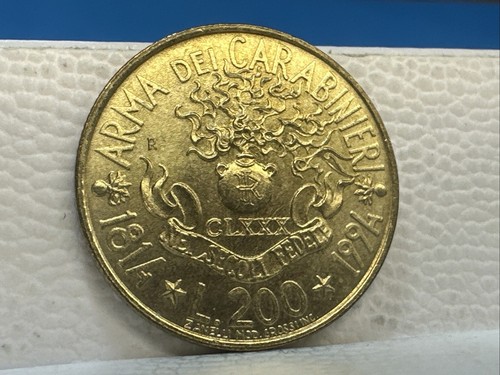 200 lire arma dei carabinieri - 200,