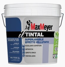 Il tintal max meyer supelavabile pittura per interni antigoccia opaca 14lt