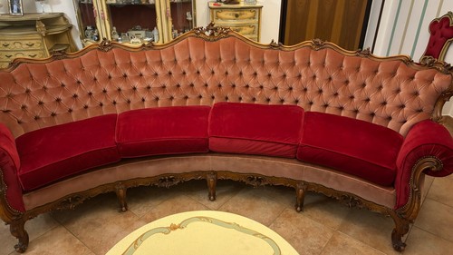 Salotto stile barocco completo