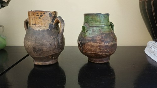Coppia antichi vasi - coppia, di