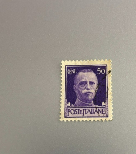 Francobollo vintage - francobollo, re