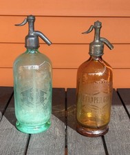 Ancien Siphon Eau De Seltz Bzh Soda Bières Eaux Kerinou Et Ancre De Marine
