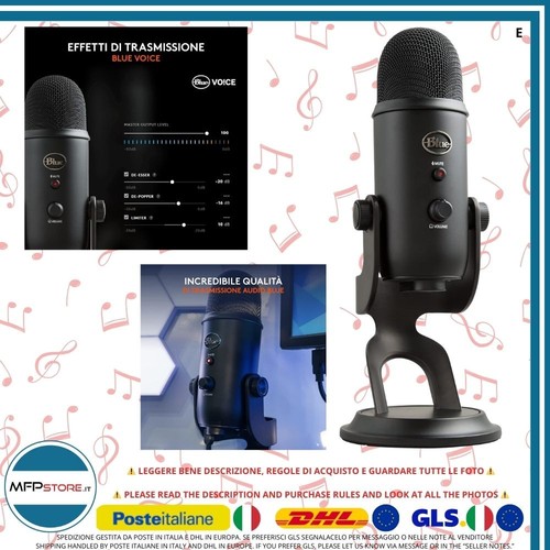 Microfono usb logitech blue - microfono,
