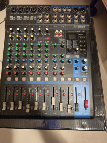 Mixer yamaha mg12xu - mixer,
