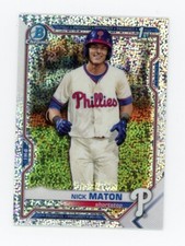 2021 Bowman Nick Maton 1°