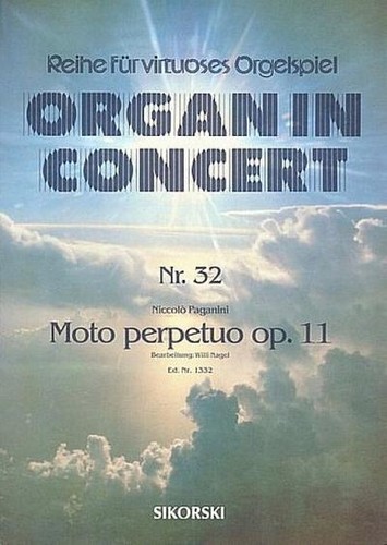Moto perpetuo organ in - perpetuo, op.11