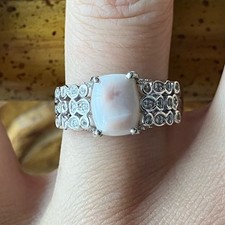 Anello pesce in argento