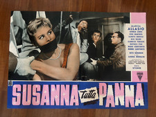 CAP, Fotobusta Poster SUSANNA TUTTA PANNA MARISA ALLASIO STENO 1957 CAROTENUTO