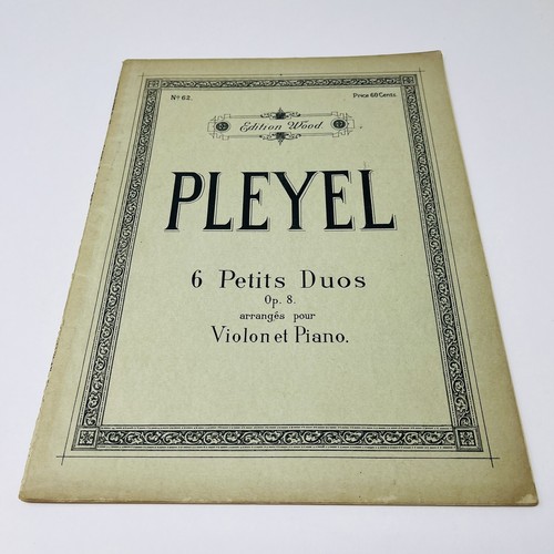 1908 pleyel petits duos - 1908, 6