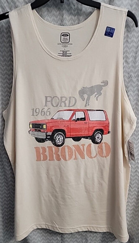 Canotta ford bronco 1966 uomo - canotta,