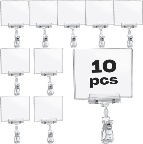 Pezzi clip per cartelli - pezzi,