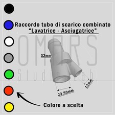 1x RACCORDO TUBO SCARICO
