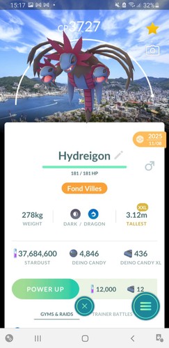 Hydreigon xxl nagasaki sfondo - xxl,
