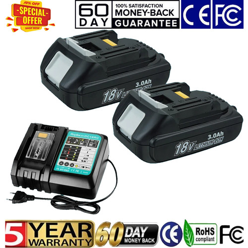 Batteria per makita - 1/2x,