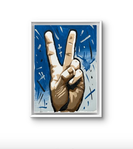 Insegna pace astratta - pace,