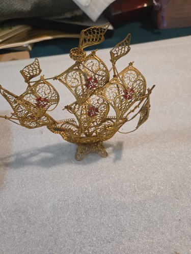 Filigrana oro dorato ornato