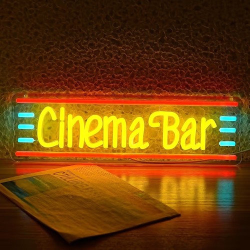 Insegna luminosa cinema - insegna,