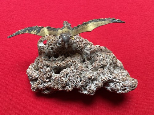 Scultura aquila metallo - aquila,