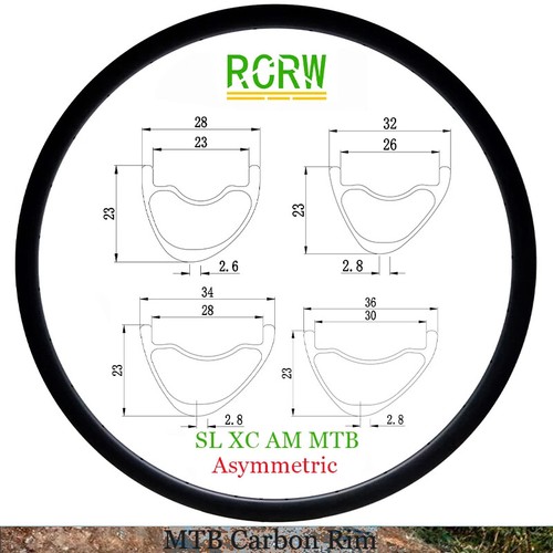 Cerchi carbonio 29er am - carbonio,