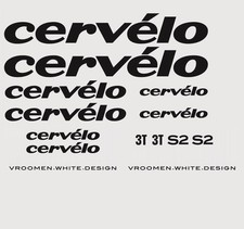 Cervelo S2 Bicycle Decals